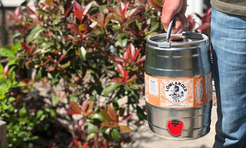 Lowlander fustje met speciaalbier